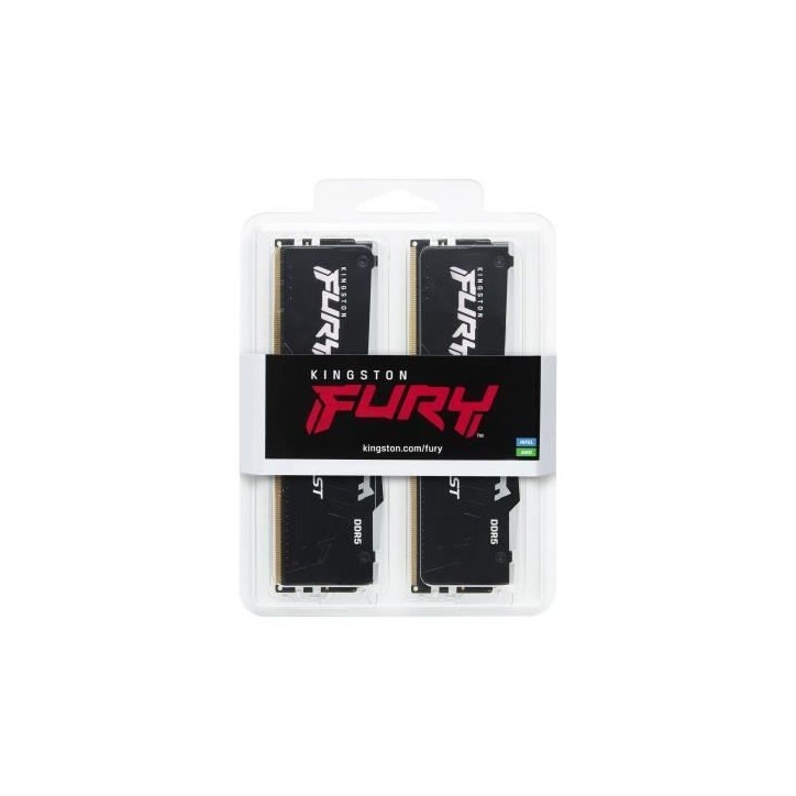 Mémoire RAM - KINGSTON - FURY Beast - 32 Go (2 x 16 Go) - DDR5 - 5600 Mhz CL40