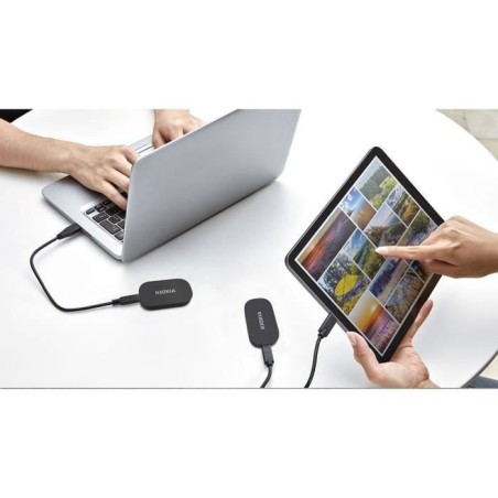 Disque dur SSD externe - Kioxia - EXCERIA Plus G2 Portable SSD - 2 TB - USB 3.2 Gen 2 / USB 3.2 Gen 1 / USB 2.0