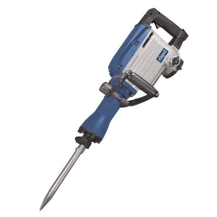 Marteau piqueur SCHEPPACH AB1600 - 1600W, 50 joules, 2 burins et coffret métallique