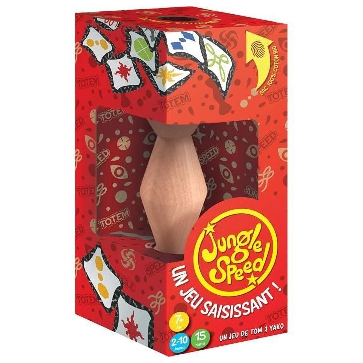 Zygomatic | Jungle Speed | Jeu de société | a partir de 7 ans | 2 a 10 joueurs | 15 minutes | Éco-conception Zygomatic | Jungle Speed | Jeu de société | a partir de 7 ans | 2 a 10 joueurs | 15 minutes | Éco-conception