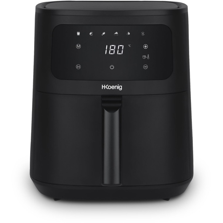 Friteuse sans huile HKoeNIG - FRY860 - Capacité 6L - 6 programmes de cuisson - 1500W