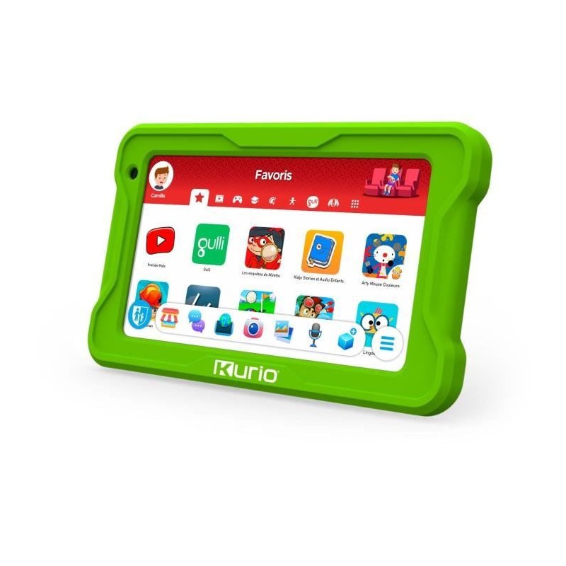 Tablette - Kurio - Gulli 7 pouces - Android 13 - Contrôle parental -