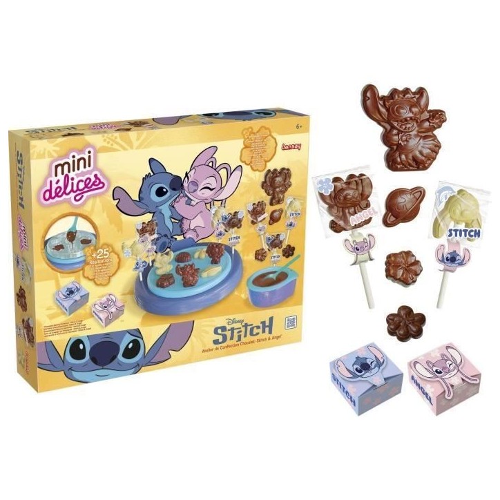 Mini délices - LANSAY - Atelier de confection chocolat - STITCH & ANGEL - Des 6 ans