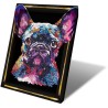 Kit loisir créatif - LANSAY - Collection Sequins - Pop art chien - De Kit loisir créatif - LANSAY - Collection Sequins - Pop art chien - De
