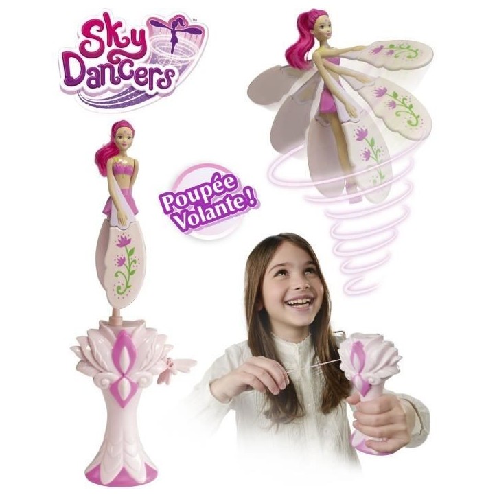 Sky dancers - LANSAY - Fuchsia Fantasy - Poupée volante - Des 6 ans Sky dancers - LANSAY - Fuchsia Fantasy - Poupée volante - Des 6 ans