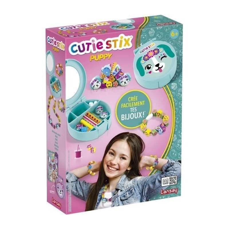 Jeu de création bijoux - LANSAY - 33121 - Cutie Stix - Puppy Jeu de création bijoux - LANSAY - 33121 - Cutie Stix - Puppy