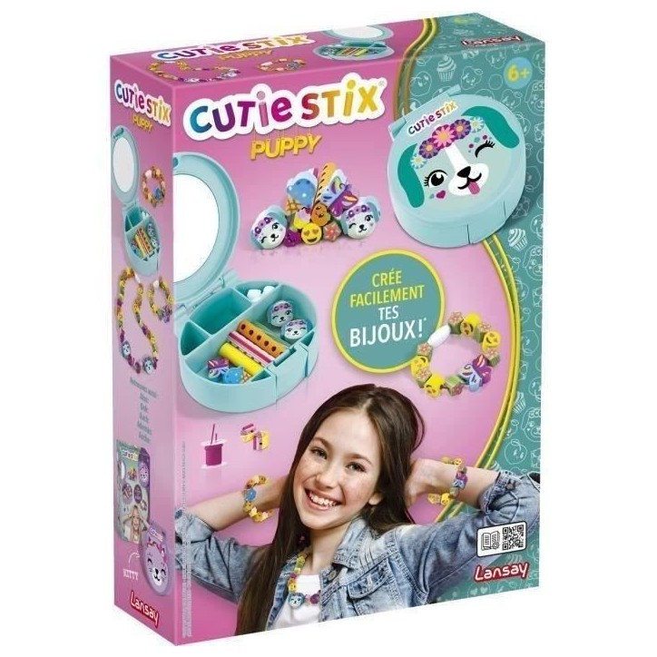 Jeu de création bijoux - LANSAY - 33121 - Cutie Stix - Puppy