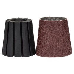 Set porte-manchon et manchon abrasif Bosch - (Accessoire pour Texoro,