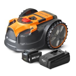 Robot tondeuse autonome - LAWNMASTER - VRM16 - 24 V - 16 cm - Sans fil