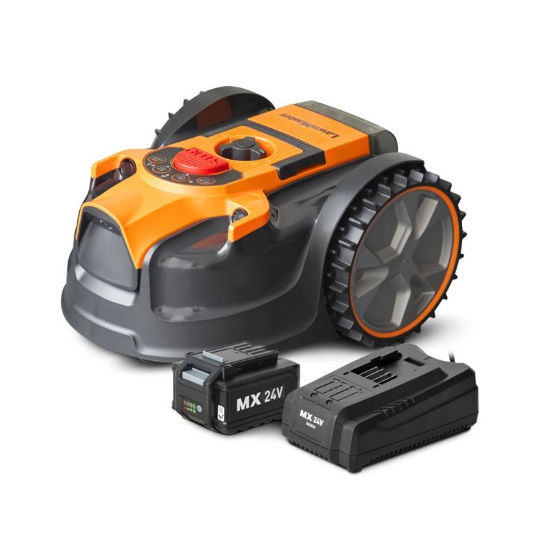 Robot tondeuse autonome - LAWNMASTER - VRM16 - 24 V - 16 cm - Sans fil