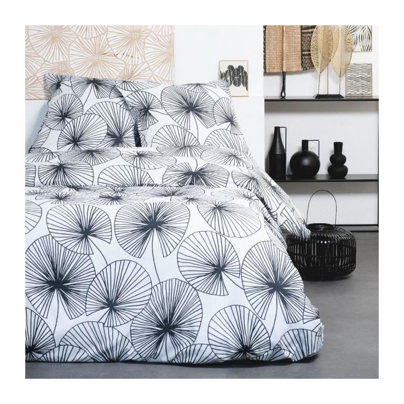 Parure de lit - TODAY Sunshine - 260x240cm - 2 personnes - coton impri