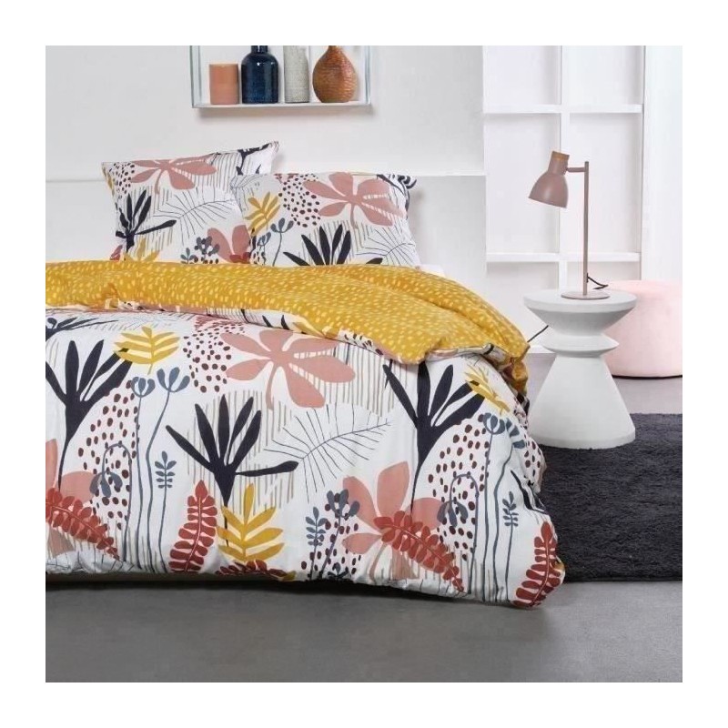 Parure de lit - TODAY Sunshine - 240x220 cm - 2 personnes - coton impr