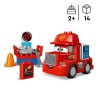 LEGO DUPLO | 10417 Cars Disney et Pixar Mack a la Course, Jouet a Roue LEGO DUPLO | 10417 Cars Disney et Pixar Mack a la Course, Jouet a Roue