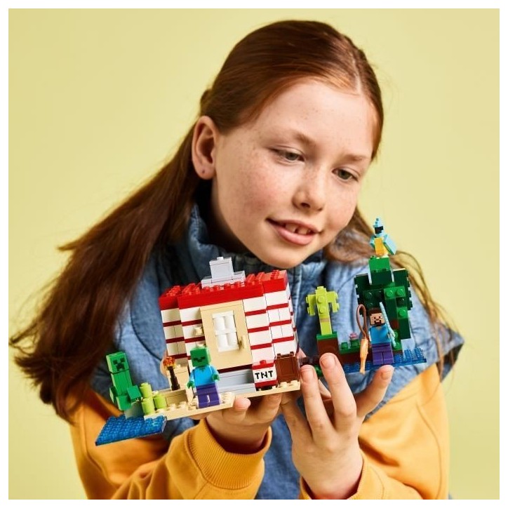 LEGO Minecraft 21275 La Maison En TNT De La Jungle - Jeu De Construction des 8 Ans LEGO Minecraft 21275 La Maison En TNT De La Jungle - Jeu De Construction des 8 Ans