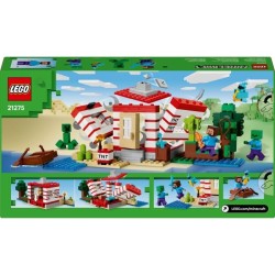 LEGO Minecraft 21275 La Maison En TNT De La Jungle - Jeu De Constructi