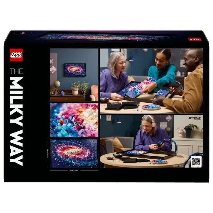 LEGO Art 31212 La Voie lactée - Set de décoration murale et de construction créative