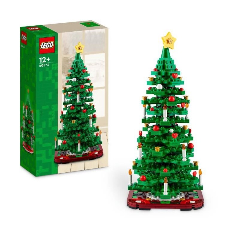 LEGO Iconic 40573 Le Sapin de Noël - Set de Construction pour Enfants