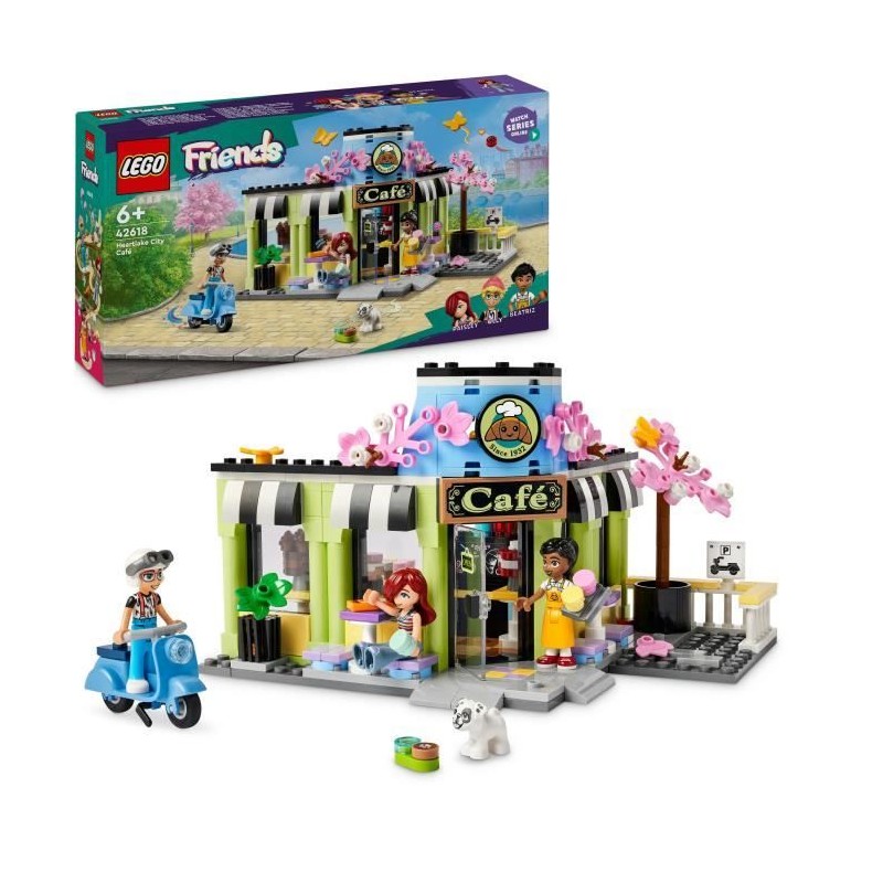 LEGO Friends 42618 Le café de Heartlake City - Accessoires cuisine en LEGO Friends 42618 Le café de Heartlake City - Accessoires cuisine en