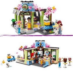 LEGO Friends 42618 Le café de Heartlake City - Accessoires cuisine en