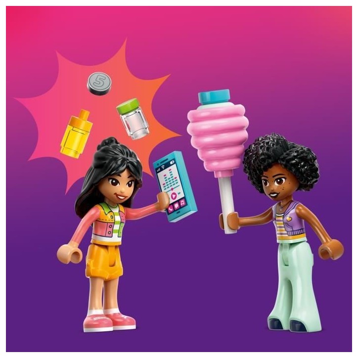 LEGO Friends 42643 Stand de barbes a papa et scooter - Jouet pour enfants des 6 ans