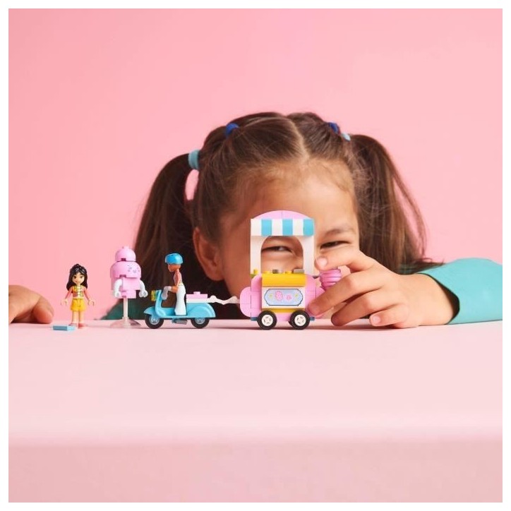 LEGO Friends 42643 Stand de barbes a papa et scooter - Jouet pour enfants des 6 ans
