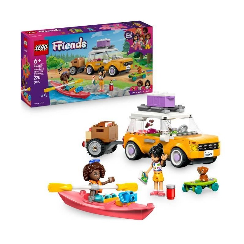LEGO Friends 42659 Voyage en Voiture entre Amies - Jeu de Construction LEGO Friends 42659 Voyage en Voiture entre Amies - Jeu de Construction