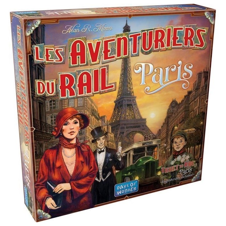 Aventuriers du Rail Paris - Asmodee - Des 8 ans Aventuriers du Rail Paris - Asmodee - Des 8 ans