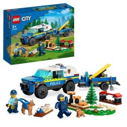 LEGO City Police 60369 Le Dressage des Chiens Policiers, Jouet Voiture