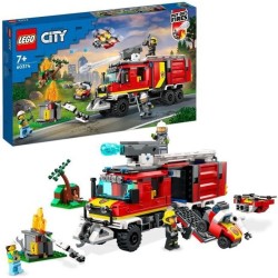 LEGO City 60374 Le Camion d'Intervention des Pompiers, Jouet avec Dron