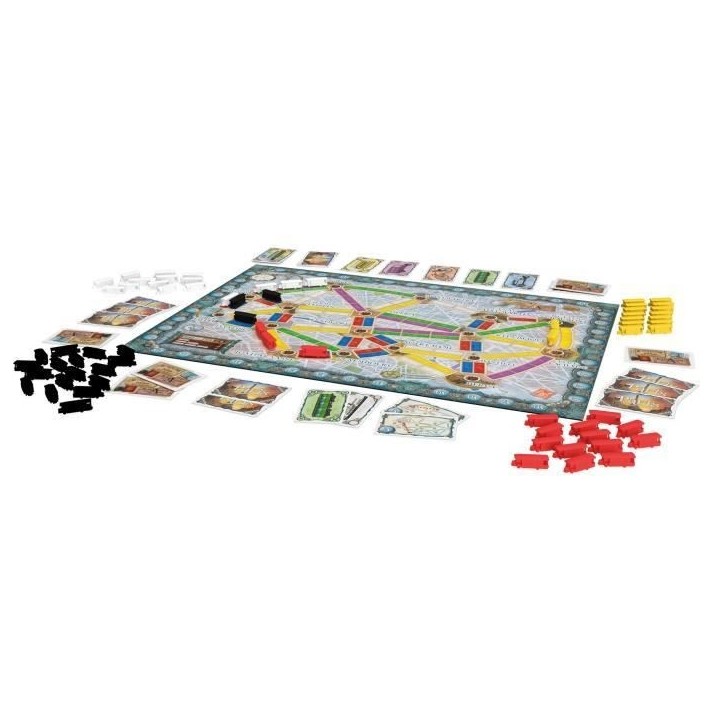 Aventuriers du Rail Paris - Asmodee - Des 8 ans Aventuriers du Rail Paris - Asmodee - Des 8 ans