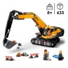 LEGO City 60420 La pelleteuse de chantier jaune, jouet pour enfant a p LEGO City 60420 La pelleteuse de chantier jaune, jouet pour enfant a p