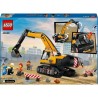 LEGO City 60420 La pelleteuse de chantier jaune, jouet pour enfant a p LEGO City 60420 La pelleteuse de chantier jaune, jouet pour enfant a p