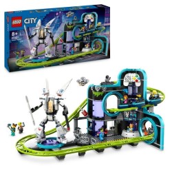 LEGO City 60421 Le parc d'attractions de Robot World - Jeux de fete fo