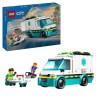 LEGO City 60451 L'ambulance de secours - Jouet de construction pour ga LEGO City 60451 L'ambulance de secours - Jouet de construction pour ga