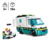 LEGO City 60451 L'ambulance de secours - Jouet de construction pour ga LEGO City 60451 L'ambulance de secours - Jouet de construction pour ga