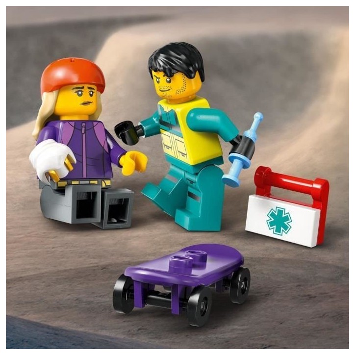 LEGO City 60451 L'ambulance de secours - Jouet de construction pour garçon des 5 ans LEGO City 60451 L'ambulance de secours - Jouet de construction pour garçon des 5 ans