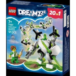 LEGO DREAMZzz 71487 Aventures de Z-Blob : robots et véhicules - Jeu d