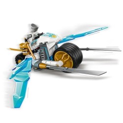 LEGO NINJAGO 71816 La moto de glace de Zane - Avec minifigurine, Jouet