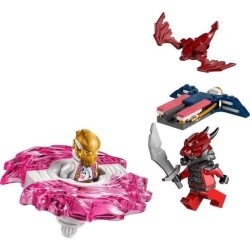 LEGO NINJAGO 71824 La toupie Spinjitzu du dragon de Sora - Jeu de cons