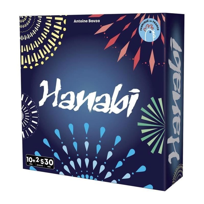 Hanabi - Asmodee - Jeu tactique et de coopération - Des 8 ans Hanabi - Asmodee - Jeu tactique et de coopération - Des 8 ans