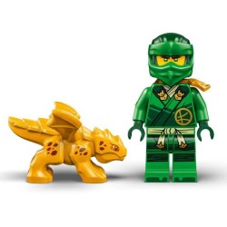 LEGO NINJAGO 71829 Le dragon vert de la foret de Lloyd - Jeu de constr