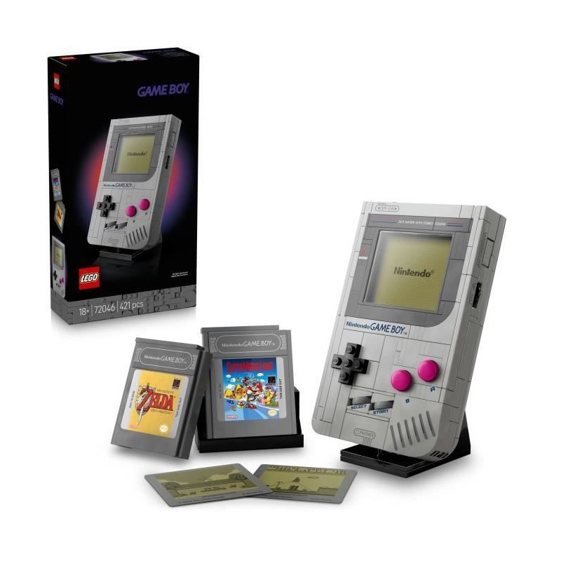 LEGO Super Mario 72046 Game Boy - Set de Construction pour Adulte - D LEGO Super Mario 72046 Game Boy - Set de Construction pour Adulte - D