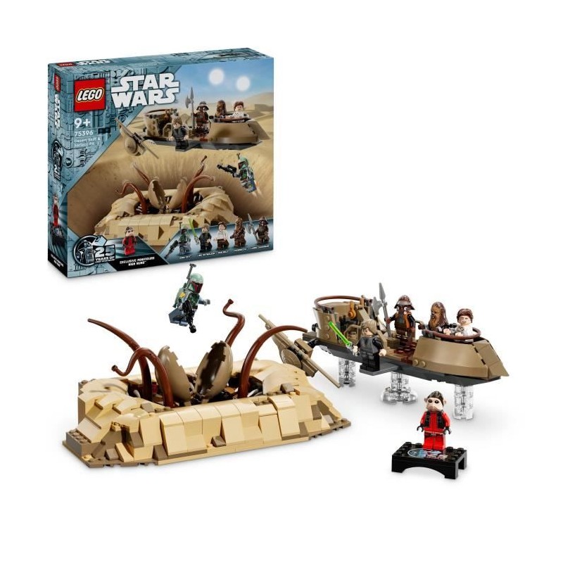 LEGO Star Wars 75396 L'Esquif du Désert et la Fosse du Sarlacc - Set LEGO Star Wars 75396 L'Esquif du Désert et la Fosse du Sarlacc - Set