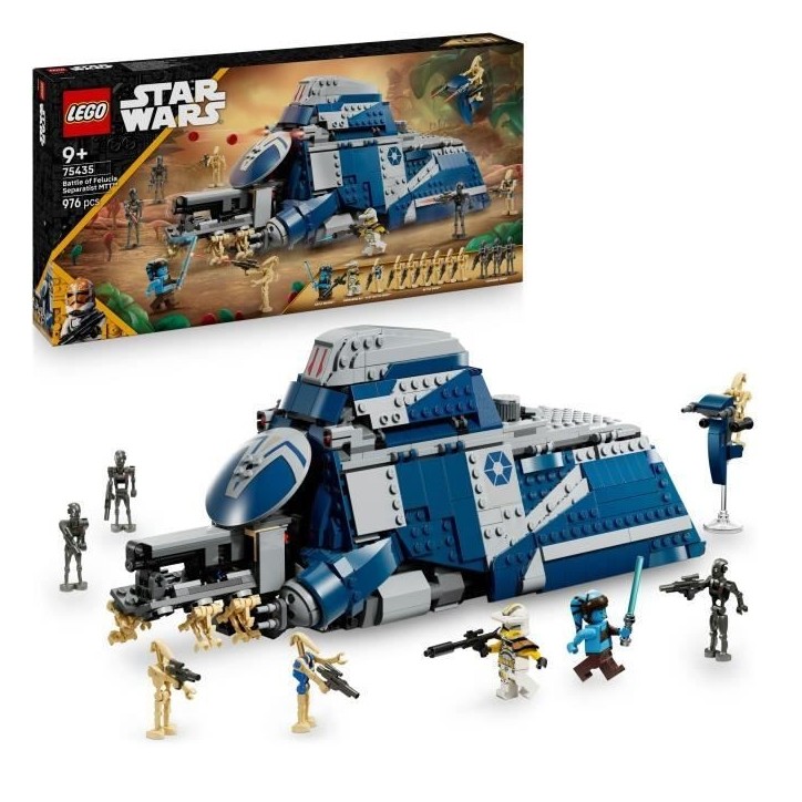 LEGO Star Wars 75435 The Clone Wars Le MTT des Séparatistes de la Bataille de Felucia
