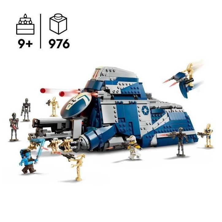 LEGO Star Wars 75435 The Clone Wars Le MTT des Séparatistes de la Bataille de Felucia