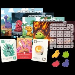 HAPPY LITTLE DINOSAURS ASMODEE TEEHLD01FR