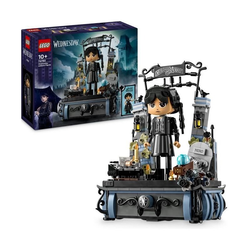 LEGO Mercredi 76780 Figurine de Mercredi Addams - Jeu de construction LEGO Mercredi 76780 Figurine de Mercredi Addams - Jeu de construction
