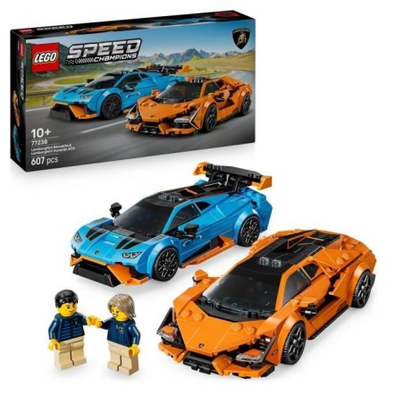 LEGO Speed Champions 77238 Lamborghini Revuelto et Huracán STO - Joue