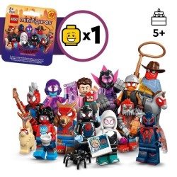 Box de 36 Minifigures 71050 Spider-Man : Across the Spider-Verse - Jeu