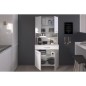 Buffet de cuisine Blanc mat - L 80 cm - OSLO